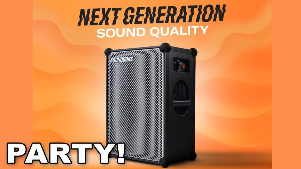 BIG Battery & BIG Sound !!! SOUNDBOKS 4 Bluetooth Performance Speaker Review youtu.be/SWpiSeCOonw