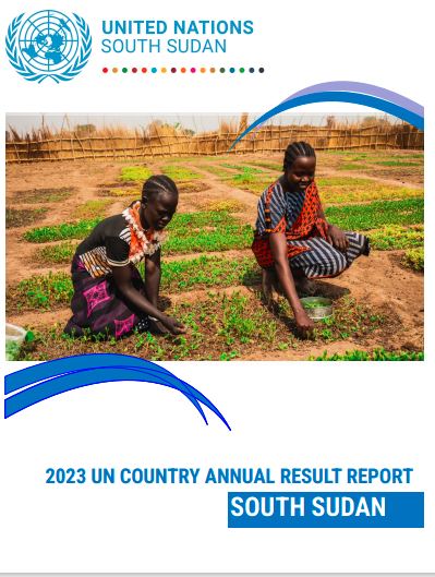 @UN_SouthSudan 2023 UN Country Annual Results Report on progress made during the first implementation year of the #UNSDCF 2023-2025. The report shows progress made in the 4 strategic priorities. Find out more: southsudan.un.org/sites/default/… #SDGs #SouthSudan