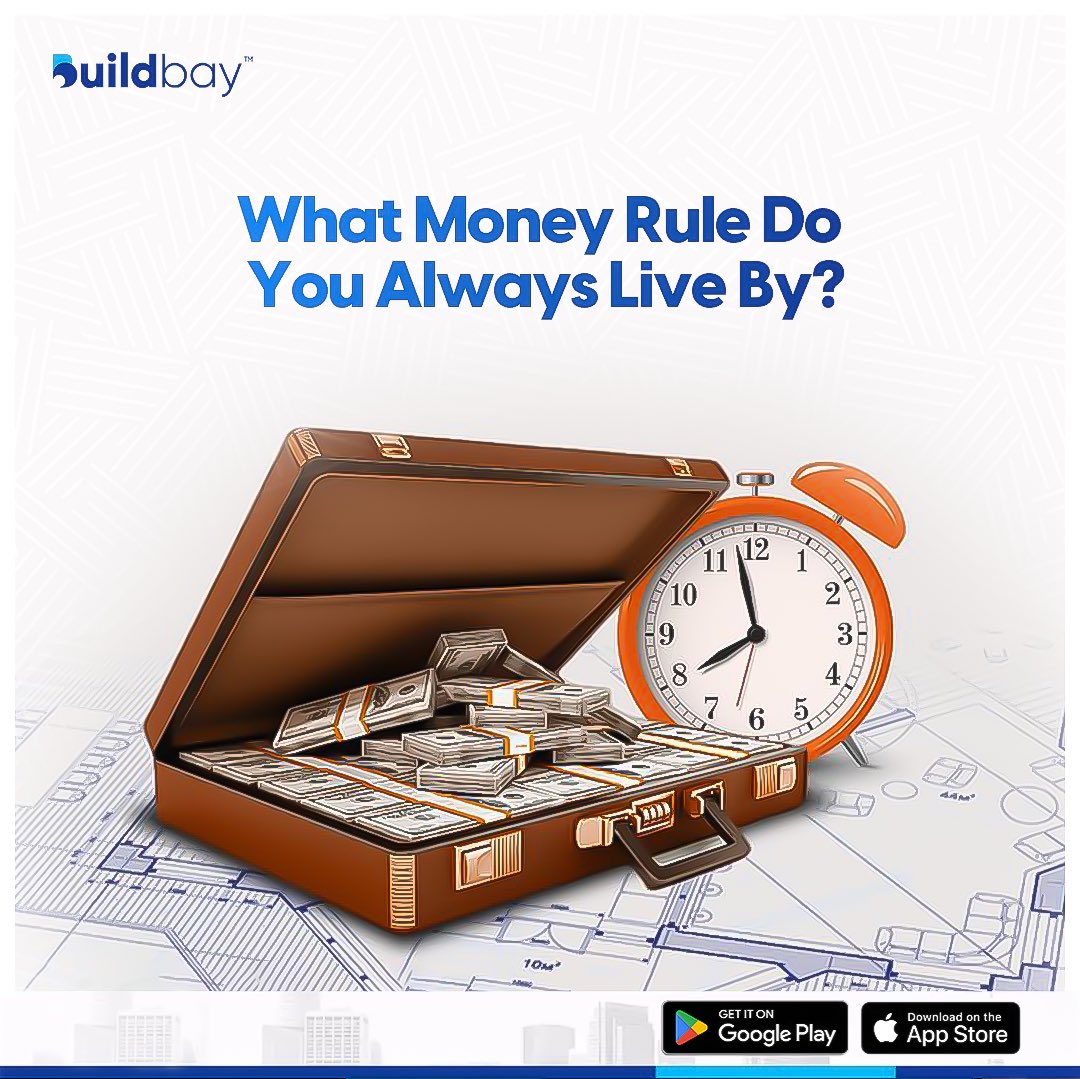 What's your all-time Money Rule?

Are you the “Y.O.L.O” gang or Strict Spender? 

Let's catch up in the comments section.

#buildbay
#moneyrules
#FridayFeeling
