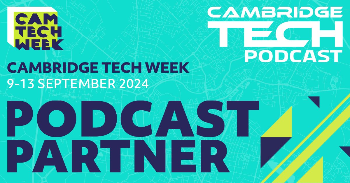 Subscribe to #CamTechPod, the official podcast partner of @CamTechWeek, and keep up to date with all the latest news! Apple podcast: apple.co/3P9RegV Spotify: lnkd.in/enP_4QVr Amazon Music: amzn.to/3VHqGGs YouTube: lnkd.in/eAg5Wv42 #CamTechWeek