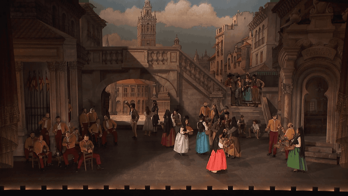 HeleneHPDV's tweet photo. 📺CARMEN @operaderouen demain 00h25 sur France3 @FranceTV
dans la mise en scène, les costumes et les décors d’origine
restaurés grâce au Palazzetto Bru Zane
🪭D Johnny
S de Barbeyrac
N Courjal
Dir🎵 @glassyben
Choeur accentus
👗ChLacroix
🎦J-P Loisil @_Cameralucida #tousalopera https://t.co/ZekVq2at73
