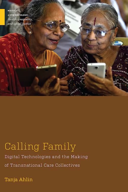 Super excited to share that I've secured the funds to make my book #CallingFamily open access! It will be available in a couple of weeks - on how digital #technologies shape what #care is, how to do remote elder care well, and, though that, who we are. rutgersuniversitypress.org/calling-family…