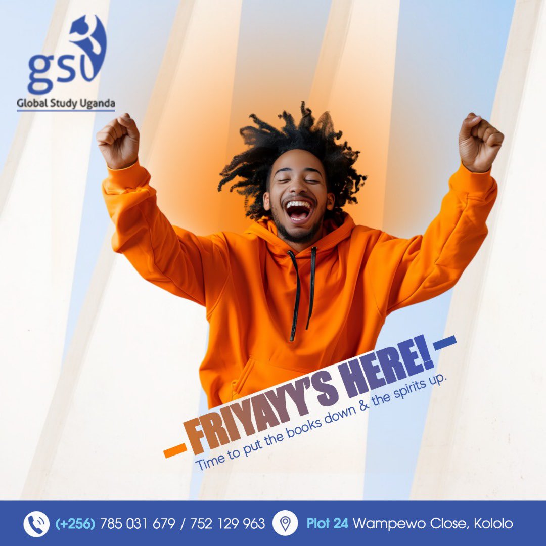 It’s Fri-yayyyyy!
 
Trade the books for a good time because you deserve a dose of relaxation.    
 
#TGIF #WeekendVibes