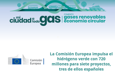 #MiCiudadATodoGas Noticia completa lnkd.in/e6FgUvDf #GasesRenovables #HidrogenoRenovable #HidrogenoVerde #Descarbonizacion #TransicionEnergetica