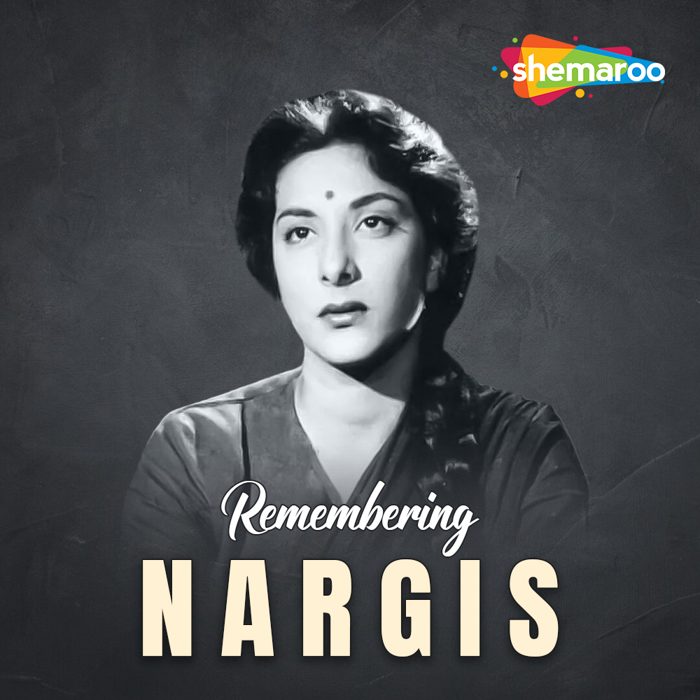 In loving memory of Nargis Dutt, you continue to inspire generations🥰 Link: cutt.ly/Ceq2axXG #ShemarooFilmiGaane #Nargis #RememberingNargis