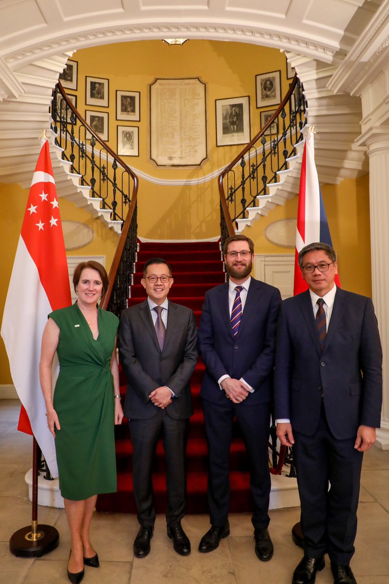 Announced by our PMs last year, this roundtable is part of the SG-UK Strategic Partnership in action. Led by Heads of Civil Service from the UK and Singapore, Simon Case and Leo Yip, it was an important opportunity to share experiences and learn from a close partner.