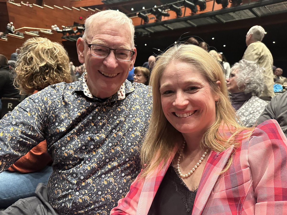 Thank you for the tickets to Andre Philippe Gagnon @CorusRadio @630CHED @staceybrotzel We had fun! He puts on a great show! Had a date night with my dad @PathsTrails for his upcoming 78th bday!