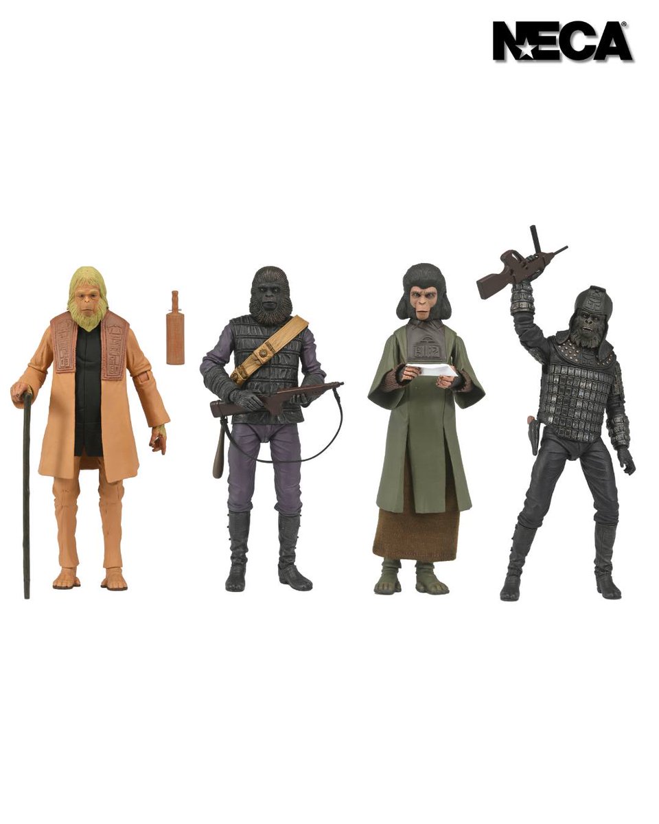 NECA Planet of the Apes Reissues toyark.com/2024/05/02/nec… #toyark #actionfigures