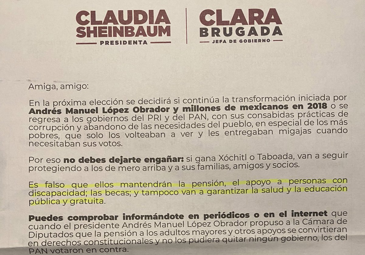 Si Morena garantizara la salud y la educación pública y gratuita. Tú no tendrías que gastar en hospital privado o consultas privadas cada que te enfermas. No tendrías que llevar a tus hijos a escuela privada porque la pública está saturda o tiene muy mala calidad. #YaSeVan