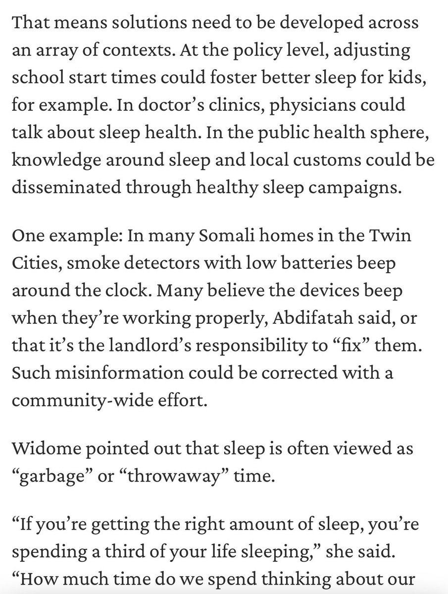 Minnesota Public Radio: “In many Somali homes in the Twin Cities, smoke detectors with low batteries beep around the clock. Many believe the devices beep when they’re working properly.” Now it all makes sense.