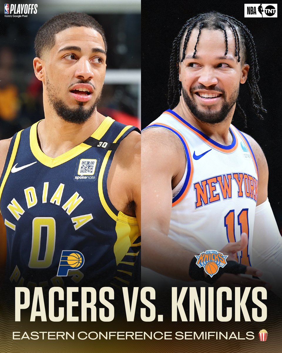 Pacers vs. Knicks in the Second Round 🍿 Who you got advancing?! 👀