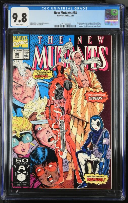 New Mutants #98 CGC 9.8 Vol 1 Stunning Book! 1st Appearance of Deadpool

Ends Wed 8th May @ 2:20am

ebay.com/itm/New-Mutant…

#ad #comics #marvelcomic #imagecomics #dccomics