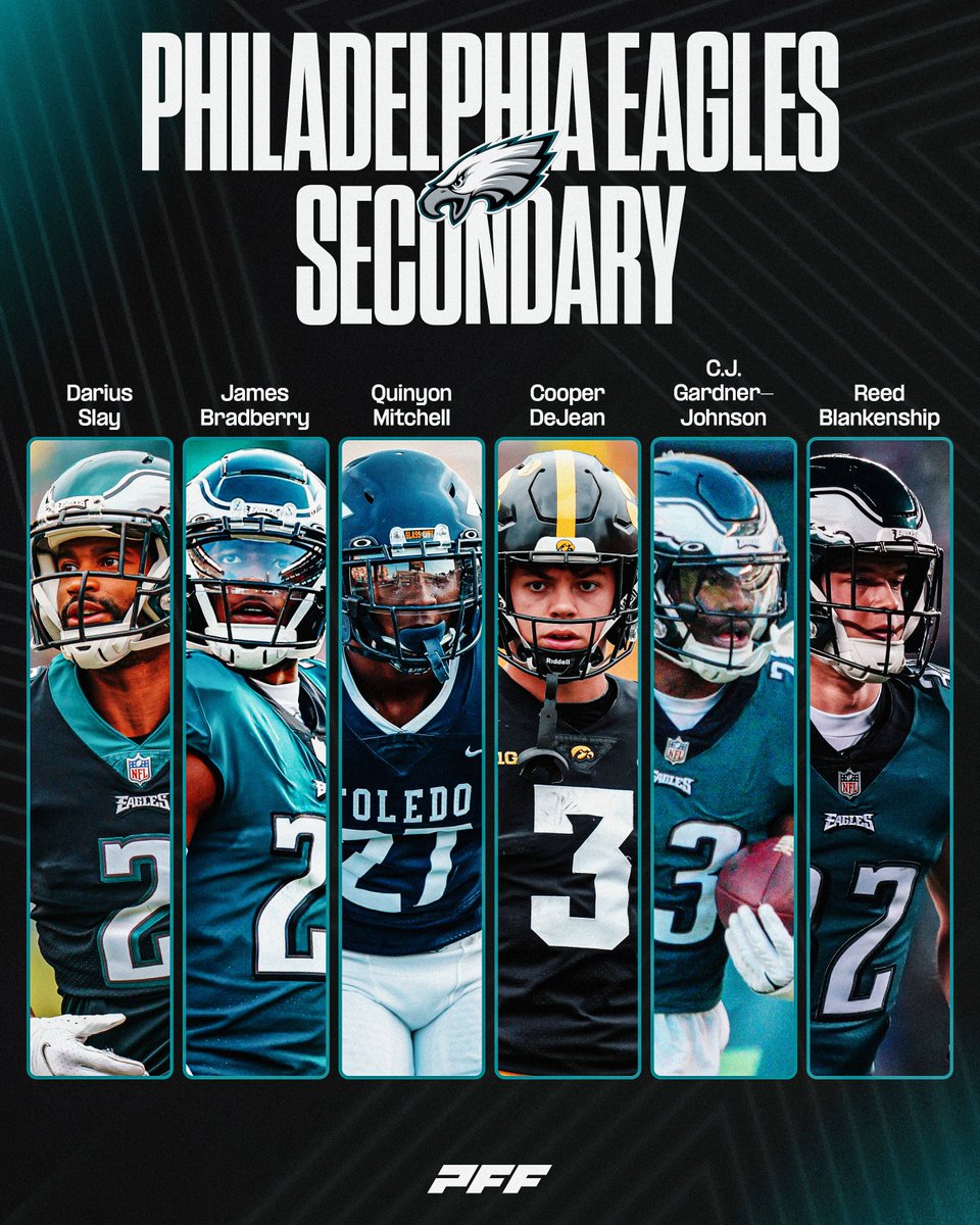 The Eagles secondary could be SCARY 😈