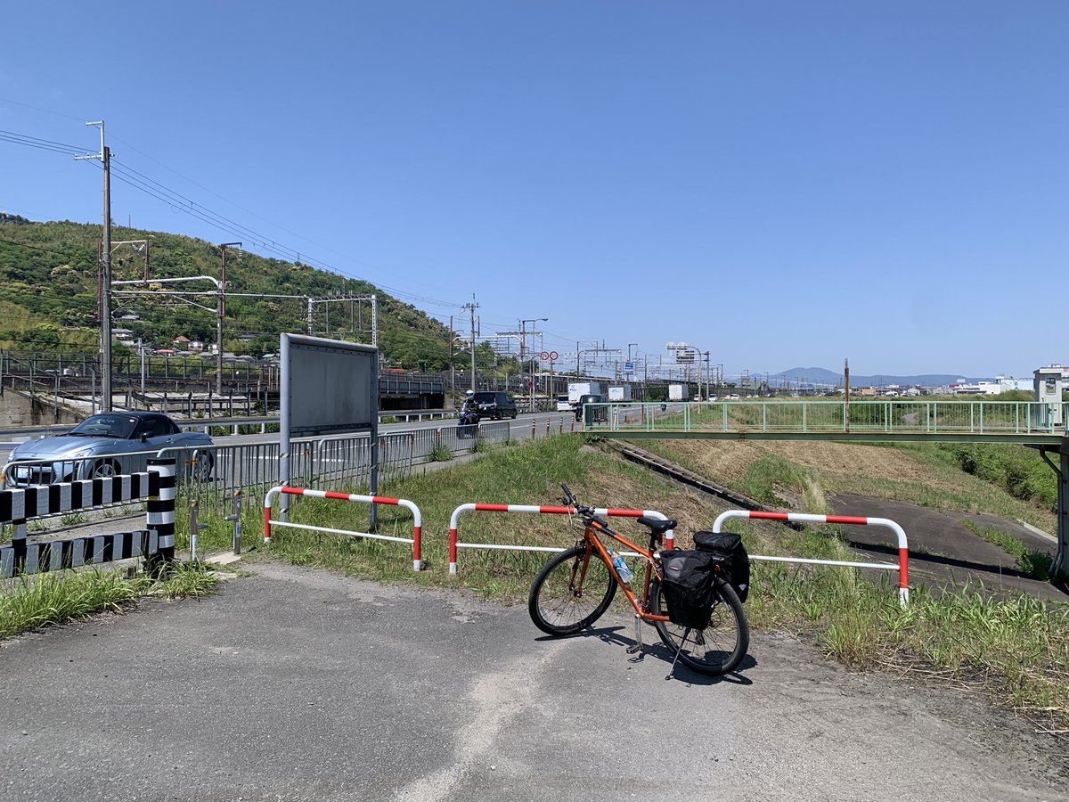 京都府入りました！
ついに大阪脱出！
#日本代表勝利記念山口東京自転車旅