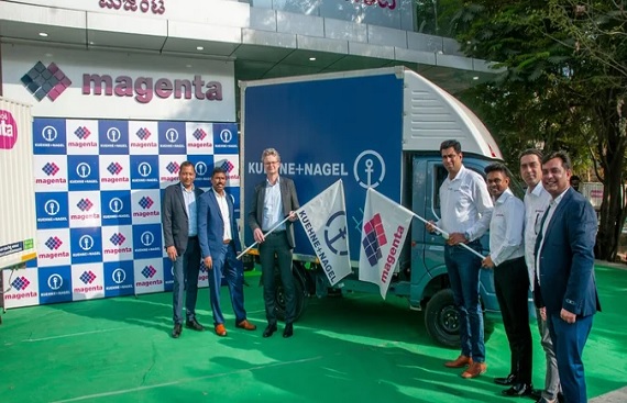 Magenta Mobility and Kuehne+Nagel Team Up for Electric Logistics in India

Read More: goo.su/ojtr

@MagentaMobility
@Kuehne_Nagel

#ElectricLogistics #electricmobility #sustainabletransportation #sustainabilitygoals