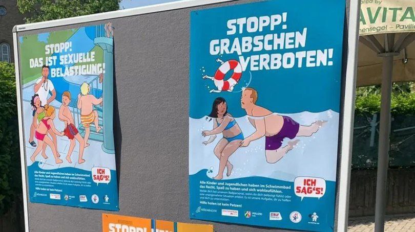 Nach Missbrauch im letzten Jahr KölnBäder starten Kampagne gegen sexuelle Belästigung 🤷‍♀Bestimmt so erfolgreich, wie die Waffenverbotszonen.. 🤷‍♀