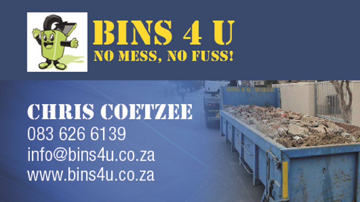 Our company specialises in the professional and responsible removal of rubble, waste and garden refuse. Call Bins 4 U today - we are here to help! Western Cape Only
#rubbleremoval #gardenrefuse #bins #wasteremoval #skipbins #westerncape #TradesmanOnCall