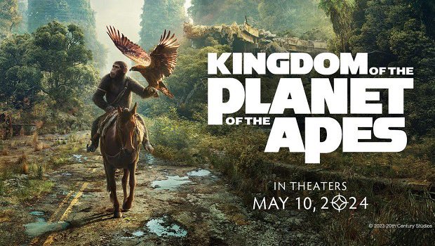 KINGDOM OF THE PLANET OF THE APES is a worthy successor to the throne. A bold leap into the future of this world that hooked me immediately.

It’s a genuinely exciting action adventure, perhaps larger in scope than the last films, but just as grounded in honest emotion.