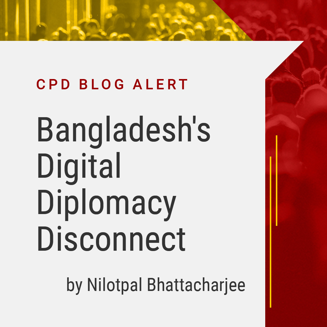 Bangladesh’s government could better leverage #socialmedia and #digitaldiplomacy to garner public support for its foreign policies, writes CPD Contributor Nilotpal Bhattacharjee in a new blog. uscpublicdiplomacy.org/blog/banglades…