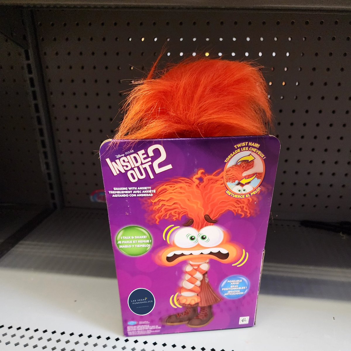 Spotted @Walmart Inside Out 2 I Talk and Shake Plush. 

#insideout #insideout2 #Pixar #Disney #kidstoys #toys #Walmart #walmartfinds #disneymovies