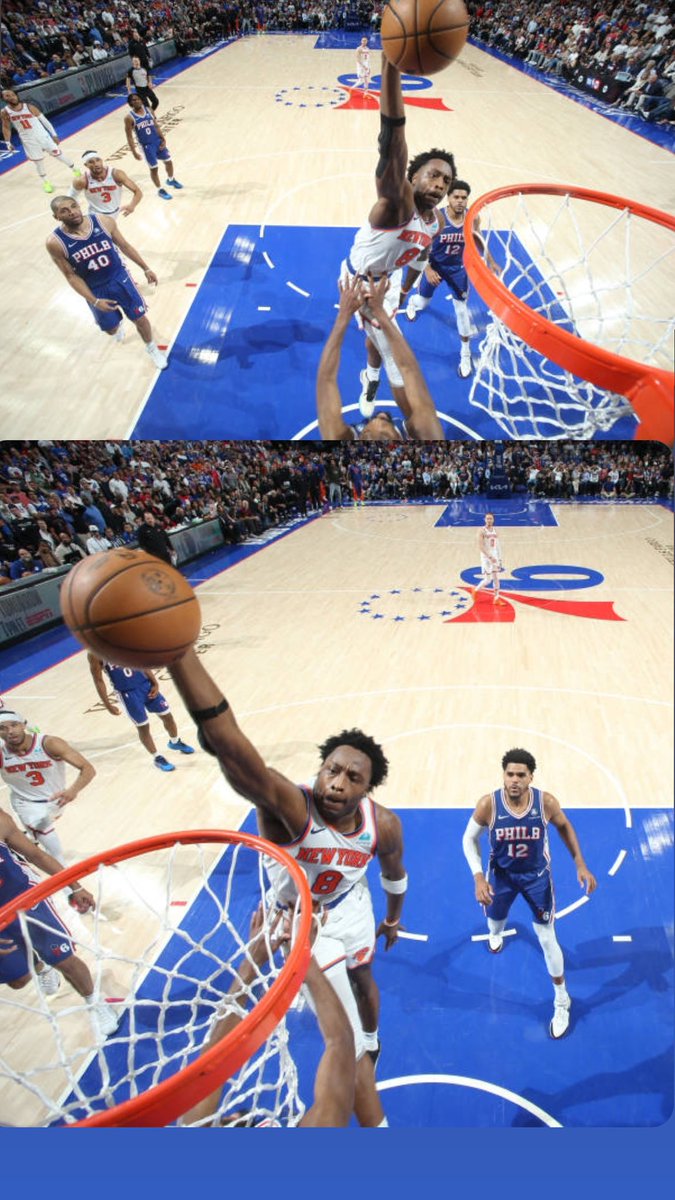 OG putting Embiid on a poster from 6 different angles