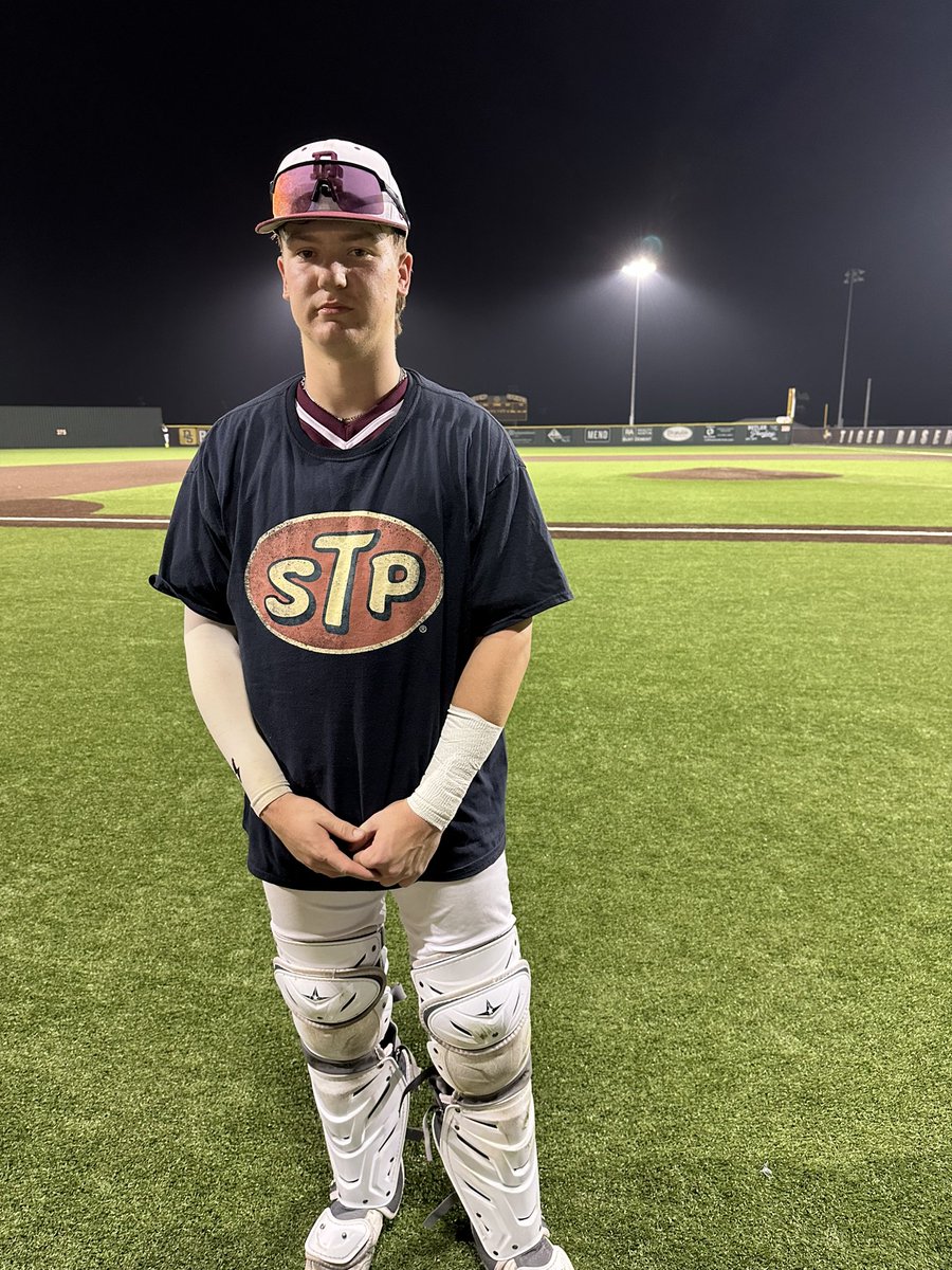 Tigers get the Game 1 victory 3-0! STP Player of the Game goes to @GavinHoel who got the scoring started with a big RBI 2B! He also caught a great game catching the combined 1-hitter! Back at it for Game 2 tomorrow! #STP #FUEL
