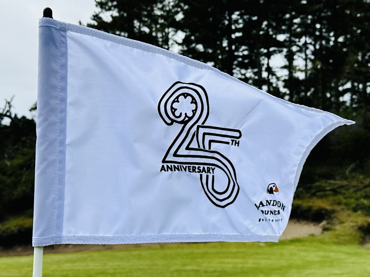 Special flags today @BandonDunesGolf @golfweek