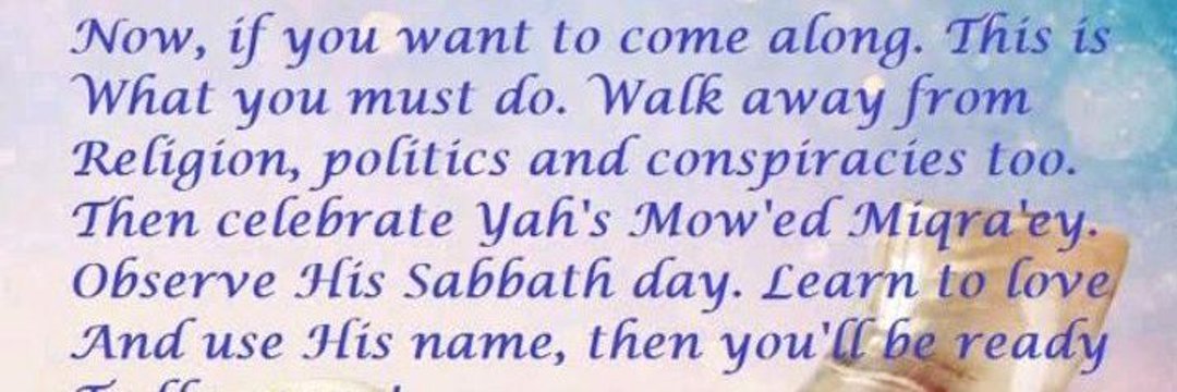 If you all are wondering what EXACTLY do I mean when I say: STAND WALK AWAY BE OBSERVANT GET COVENANT... This ⏬⏬⏬⏬⏬⏬⏬⏬⏬⏬ is 'Getting Covenant' yadayah.com true translations of the Dead Sea Scrolls: WHAT GOD ACTUALLY SAYS ~Abi Loves Yah