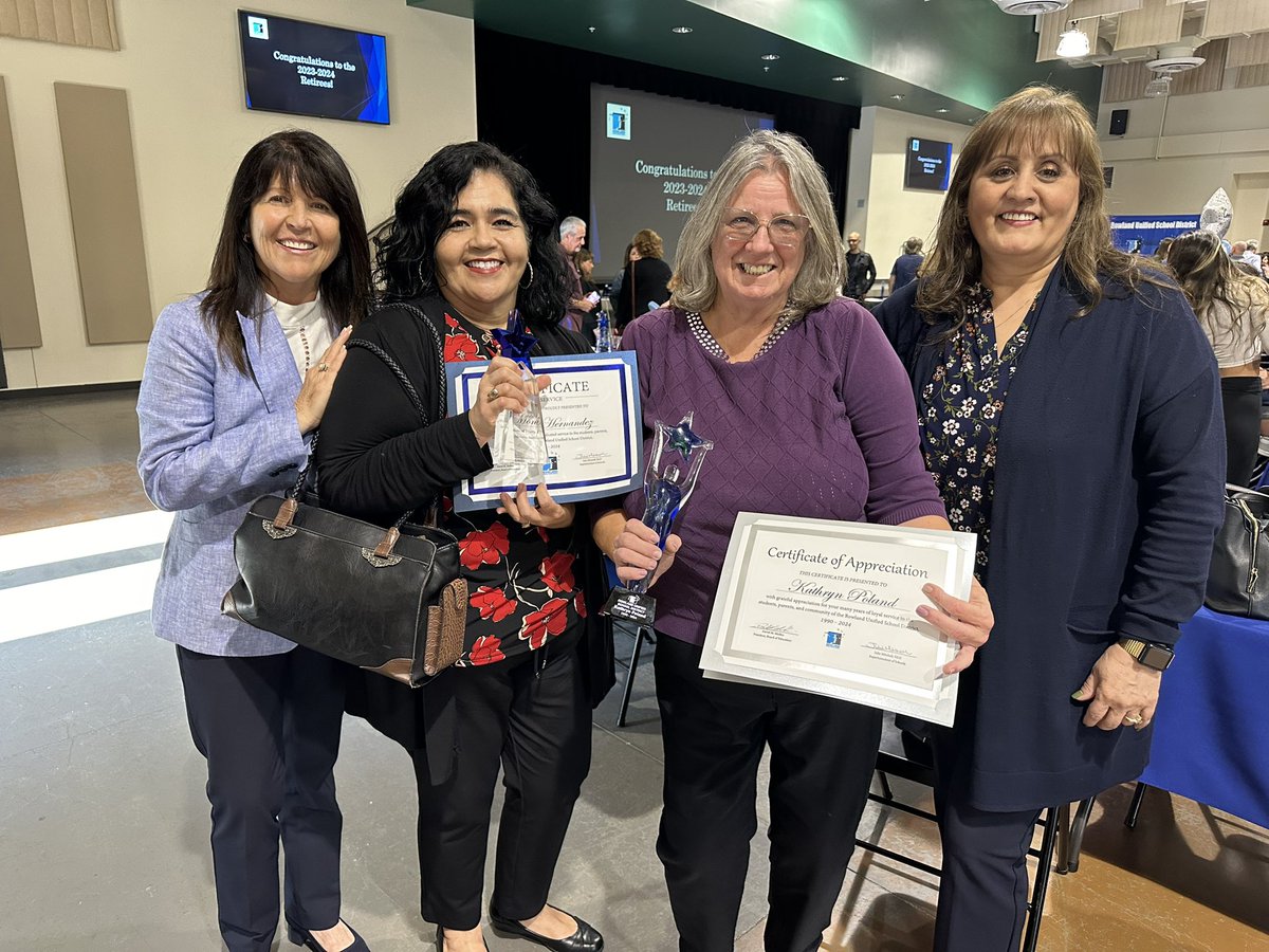 🌟 Honored to celebrate two incredible educators at @RorimerRoyals! Congrats @MrsHdz20 on 30 years of dedication, & best wishes to Kathie on your retirement! TY both for your outstanding service to our school community! 🎉 #Education #Gratitude @_JulieMitchell_ @RowlandSchools