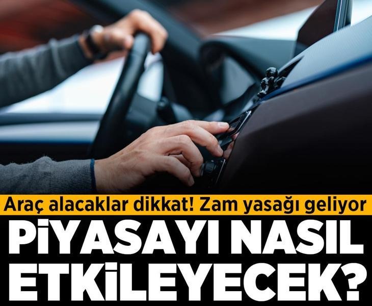 💥 Araç alacaklar dikkat! ◾ Zam yasağı geliyor: Piyasayı nasıl etkileyecek? milliyet.com.tr/ekonomi/arac-a…