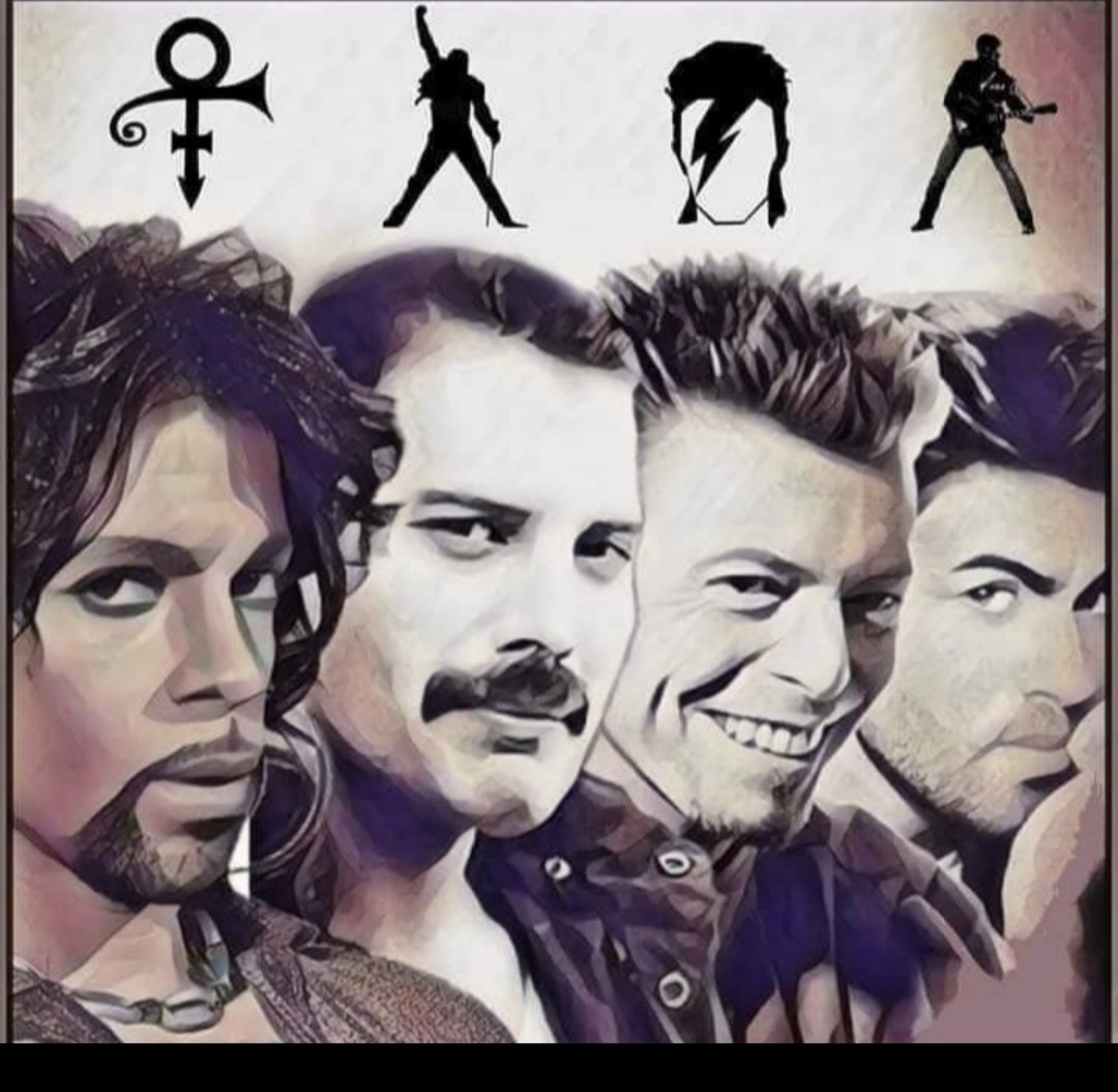 Friday 🙏
#Prince #Queen  #DavidBowie #GeorgeMichael