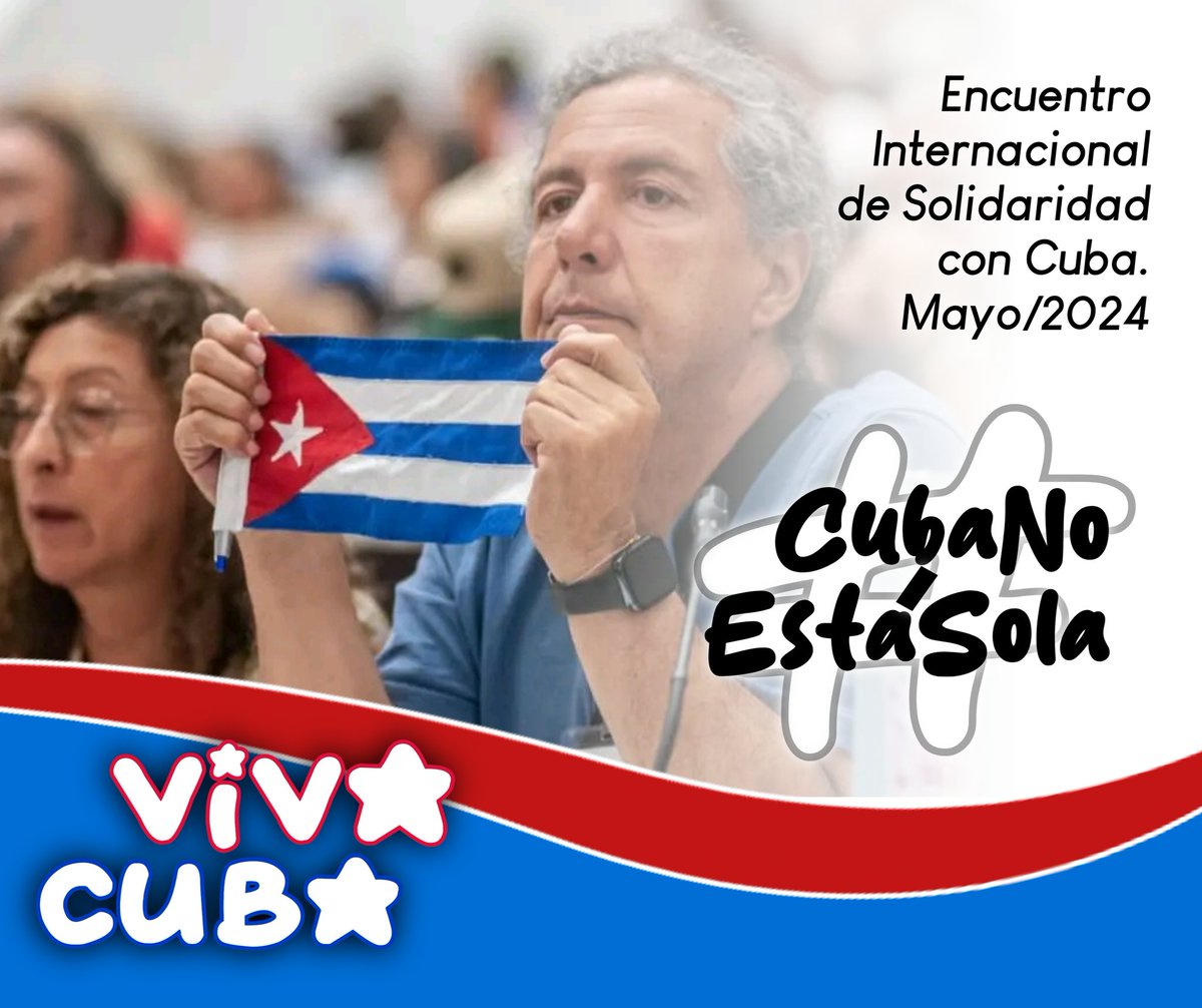Inaugurado en La Habana, el Encuentro Internacional de Solidaridad con #Cuba. Participan más de mil personas de diferentes naciones, patentizando su apoyo a la Revolución cubana. #CubaNoEstáSola #CDRCuba @DiazCanelB @DrRobertoMOjeda @AsambleaCuba @PresidenciaCuba @btan0987