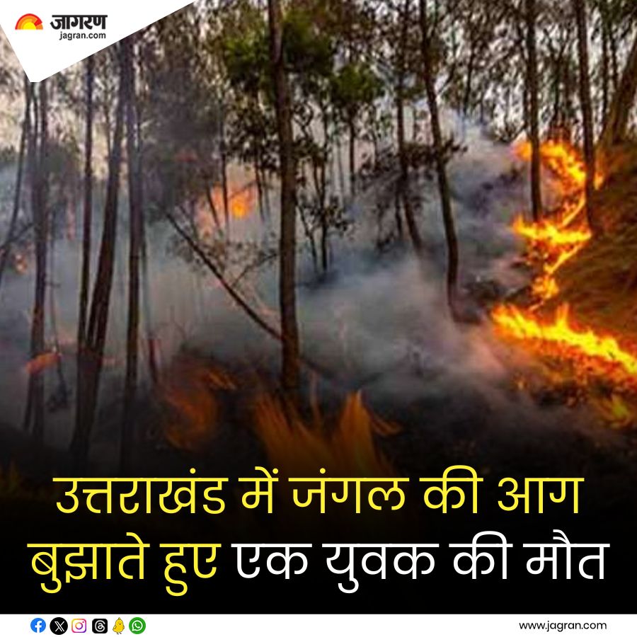 जंगल की आग बुझाते हुए एक युवक की मौत,  तीन महिलाएं गंभीर रूप से घायल ।

#UttarakhandForestFire #Uttarakhand #ForestFire

jagran.com/uttarakhand/al…