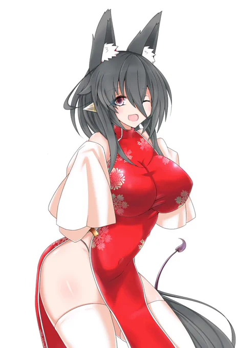#これを見た人はチャイナドレスをTLに放流しよう 