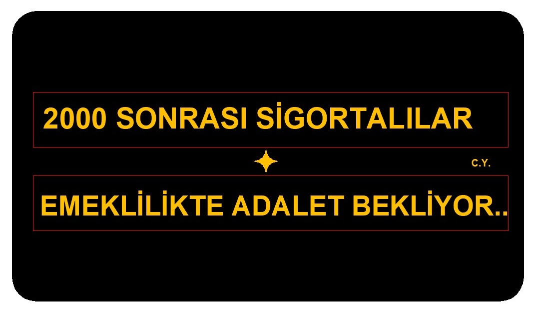 Bir ülkede bir kanun çıkarılmış:
İki kardeş arasına emeklilikte
17 yıl fark konulmuş!
Sizce bu adil mi?
#2000SonrasıAdalet
#KademeAnayasalHakkımız 
@RTErdogan @eczozgurozel 
@dbdevletbahceli @isikhanvedat