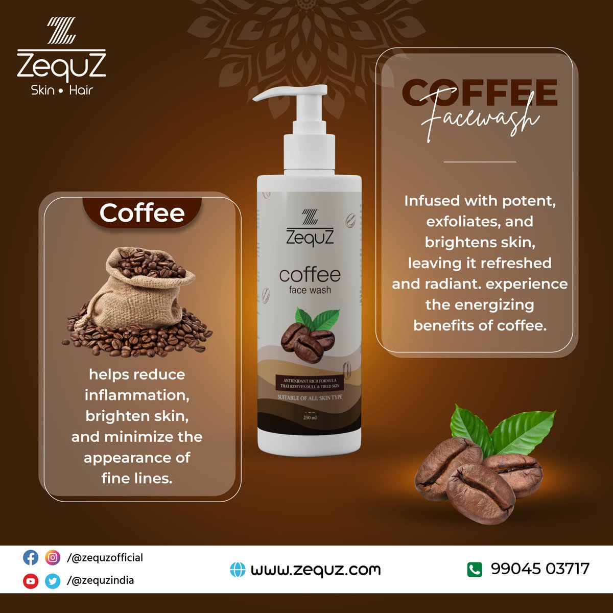 Try Our natural ingredient products for best results!
Shop now:Link in Bio

#papaya #Aqua #coffee #neemtulsi #facewash #skincare #beautyproducts #healthyskin #dailyuseonlyzequz