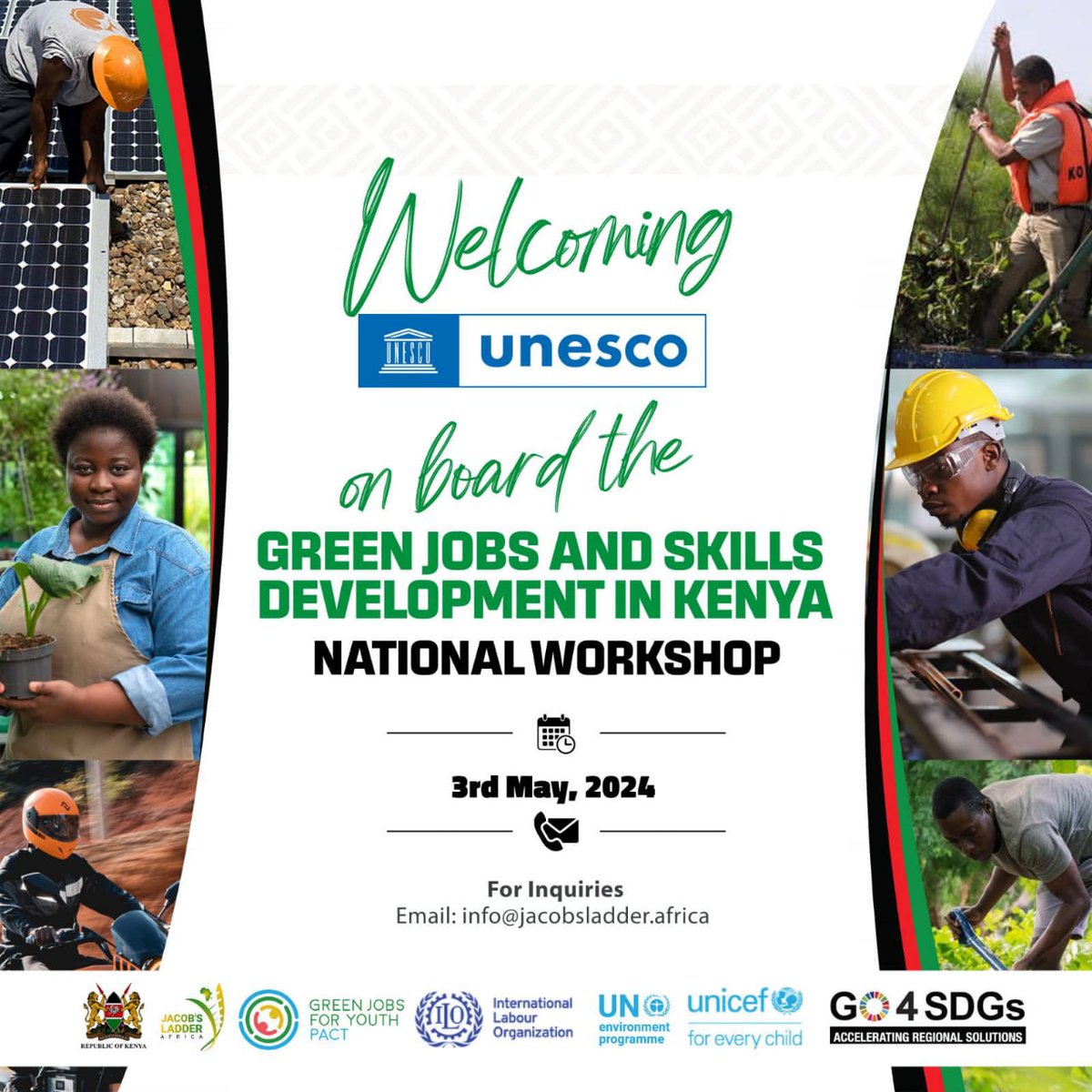 Youth empowerment takes center stage at the Green Skills Workshop, with Jacobs Ladder Africa leading the charge for a sustainable economy. #TwendeGreenKE