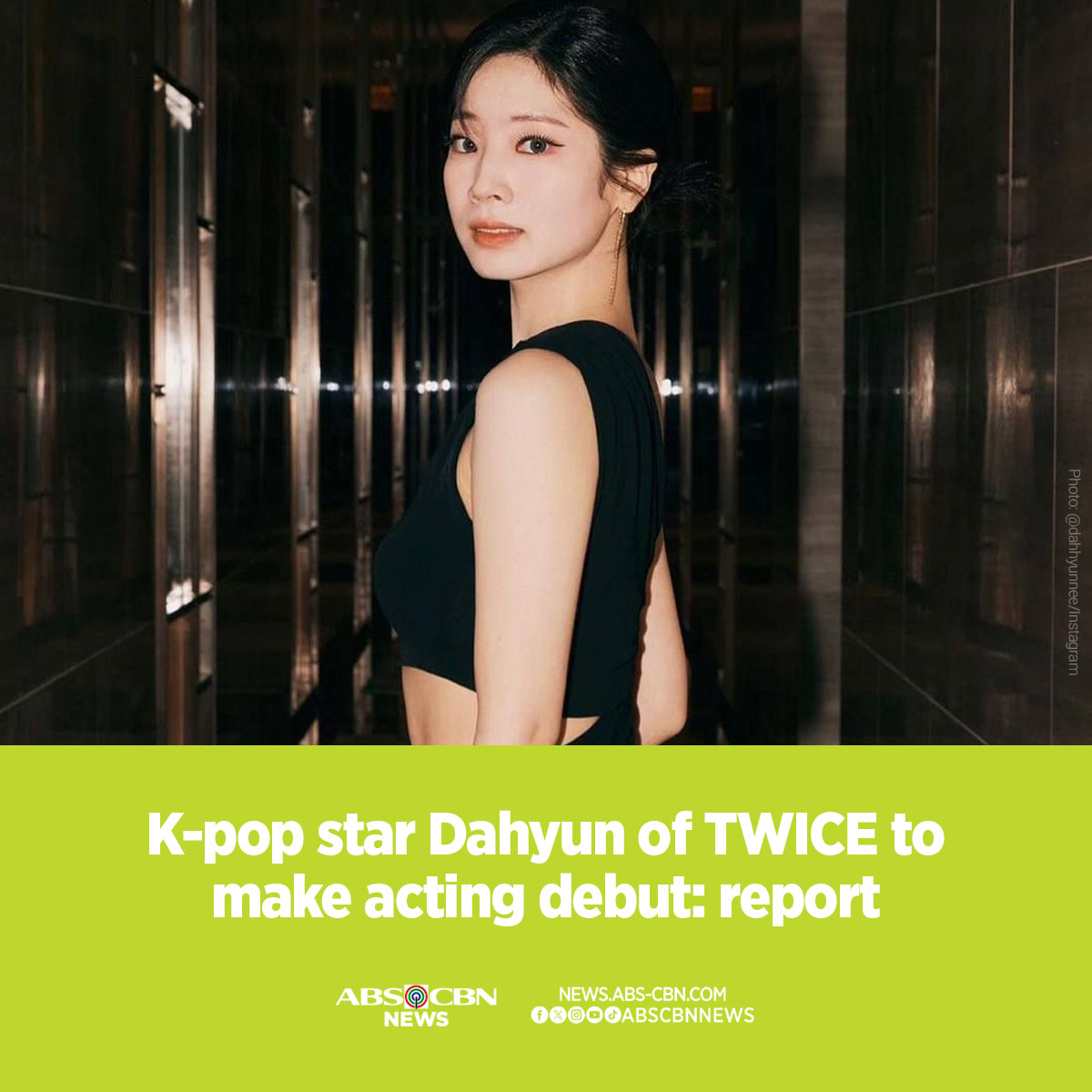 Dahyun in her actress era ✨ K-pop girl group TWICE member Dahyun will debut in an upcoming sports film titled 'Sprint.' MORE: abscbn.news/3UJYGUo