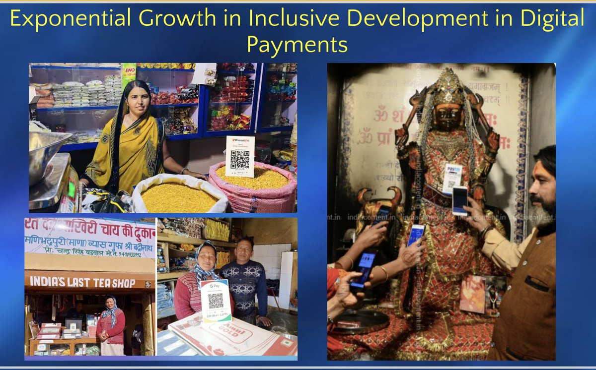 2/4 My GT Memorial Oration @clriindia ‘Creating the Magic of #Exponential #Growth with #Inclusive #Development’ India’s remarkable achievements in the last decade or so of achieving exponential growth as well as inclusion were proudly highlighted (see below). Showed how