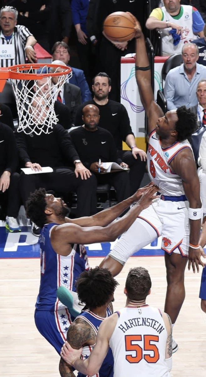 Start to finish, this was the best NYK playoff series I’ve ever watched. Every game was absolutely insane! 

Sleep a few hours, don’t sleep…just bring that awesome orange and blue energy and insanity to the @BTandSal show tomorrow morning at 10.