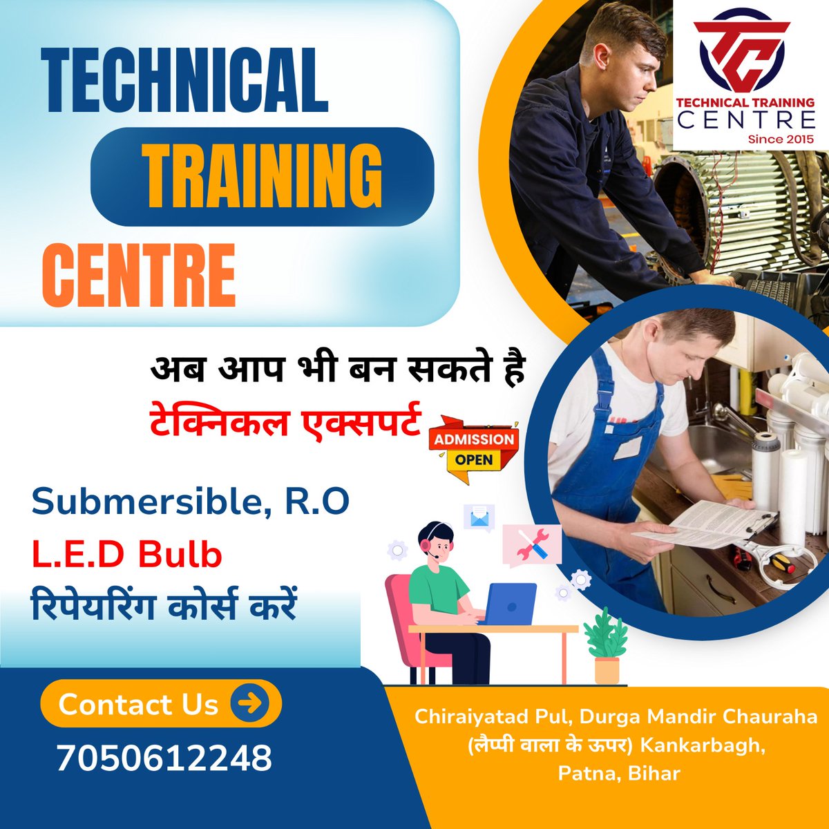 Technical Training Centre

Gain hands-on experience and technical expertise in repairing and maintaining RO systems and submersible equipment💪 

#ROrepair #itiexperts #technician #technicalknowledge #technicaltraining #traininginstitute #trainingcentre