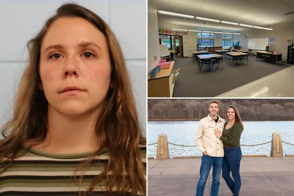 Wisconsin elementary school teacher, 24, busted for ‘making out’ with 5th grader — three months before wedding trib.al/mb2S6Ot