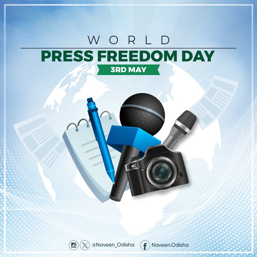Press freedom is the cornerstone of a vibrant democracy. On #WorldPressFreedomDay, let's honour the indispensable role of a free press in upholding democracy, pledge to defend press freedom, and support journalists in their pursuit of stories.