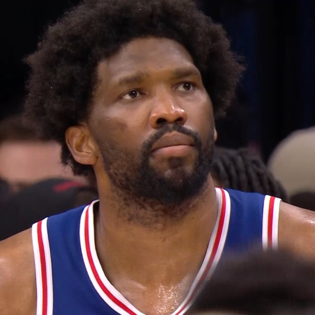 Joel Embiid hasn't lost in the conference finals. Mad respect.