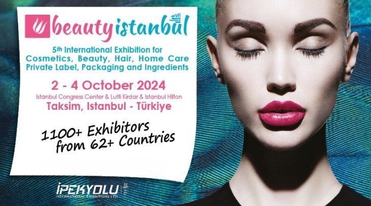 Featuring 1100 exhibitors from 62 countries in 8 halls, BEAUTYISTANBUL is among the Top 5 biggest cosmetics exhibitions worldwide and it is the most international cosmetics event with trade visitors from 169 countries. 

To know more: buff.ly/2H3pI4u