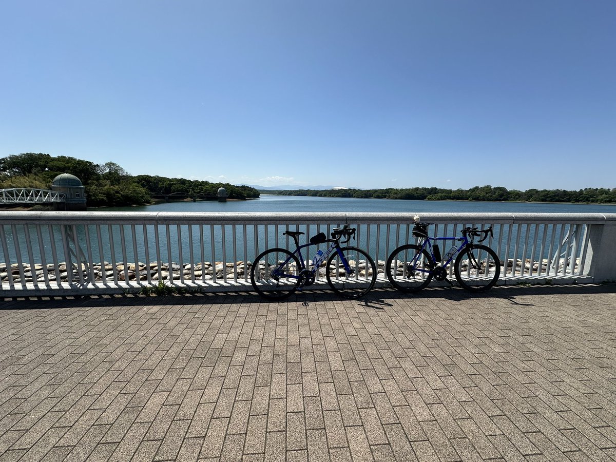 多摩湖までサイクリングー！🚲