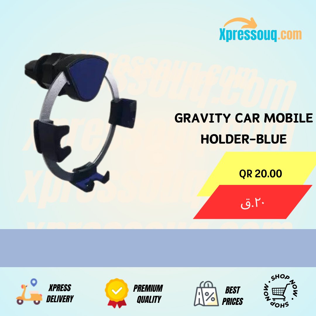 Secure grip: Gravity Car Holder

🎯Order Now @ Just QR 20 only 🏃🏻‍
💸Cash on Delivery💸
🚗xpress Delivery🛻

xpressouq.com/products/gravi…

#GravityCarHolder #QatarTech #HandsFreeQatar #SafeDrivingQatar #CarEssentials #AutoAccessories #QatarGadgets #DriveSmartQatar #MobileMount