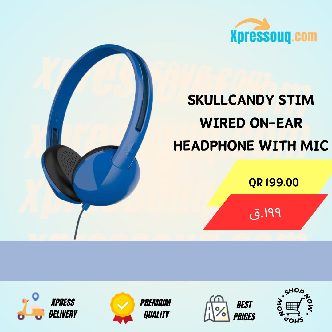 Sound that rocks: Skullcandy Stim

🎯Order Now @ Just QR 199 only 🏃🏻‍
💸Cash on Delivery💸
🚗xpress Delivery🛻

xpressouq.com/products/skull…

#SkullcandyStim #QatarAudio #WiredHeadphones #MusicOnTheGo #SoundQuality #QatarTech #OnEarHeadphones #MicIncluded #AudioExperience