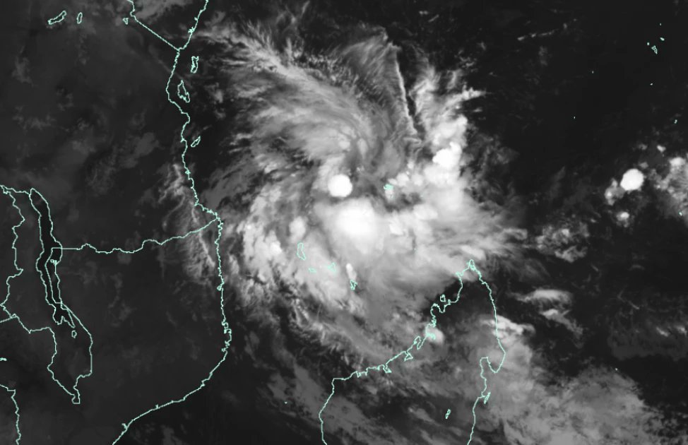 During the last days of April in South East Indian ocean, especially on the Comoros Islands, cyclone Hidaya started. As of yesterday its effects (strong winds & heavy rainfall) were already experienced along the Tanzanian Coast, we'll have it soon here at home. #StaySafe