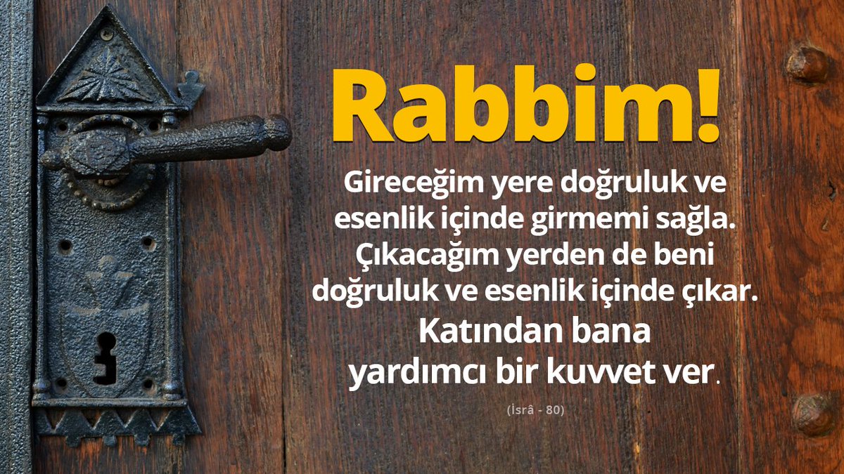 İYİLERİ ALLAHU TEALA YANLIZ BIRAKMAZ..🤲
ALLAHU TEALE KULLARINI YARDIMCISIZ BIRAKMAZ.🤲

ALLAHU TEALA HER ZORLUĞUN ARDINDAN BIR KOLAYLIK VERİR..🤲

ALEMLERİN RABBİNE HAMD OLSUN..🤲

CÜMLE İYİ VE GÜZEL INSANLARA
HAYIRLI CUMALAR..❤️🤲
@ArslanYuksel06 @ElifArkn82 @ismailkandemir_